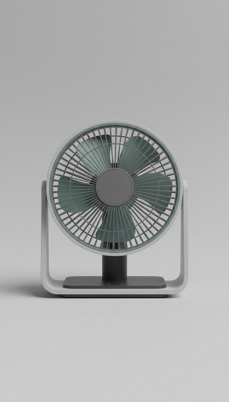 Matte Black Desk Cooling Tower